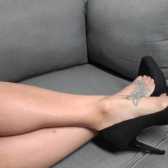 INC. International concepts textured black heels - Picture 14 of 16